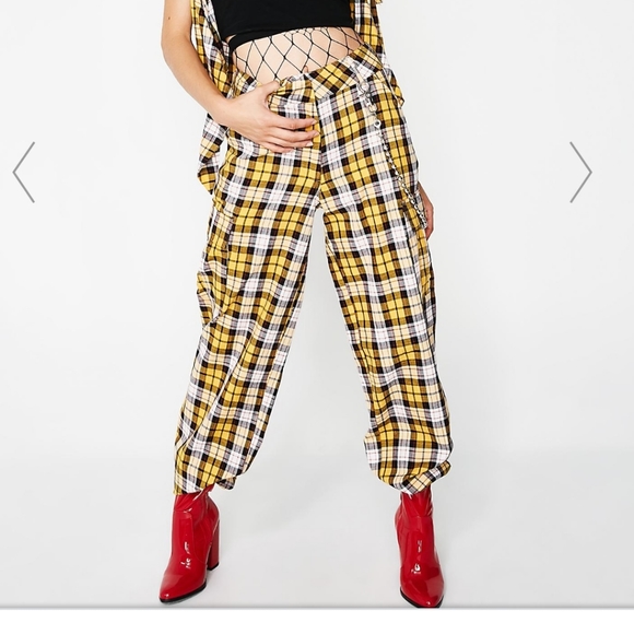 I.AM.GIA Pants - I.AM.GIA Keidis pant in yellow y2k grunge